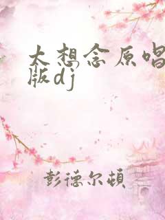 太想念原唱完整版dj