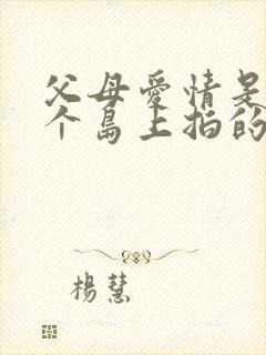 父母爱情是在哪个岛上拍的