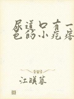 尿道口有一个白色的小疙瘩