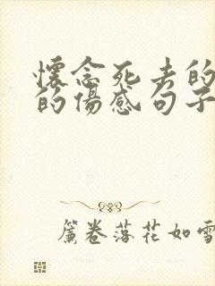 怀念死去的亲人的伤感句子