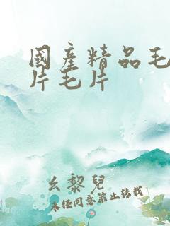 国产精品毛片毛片毛片