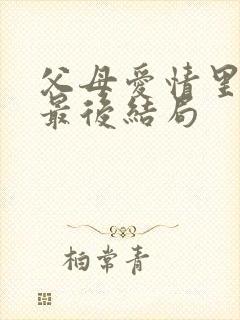 父母爱情里安晨最后结局