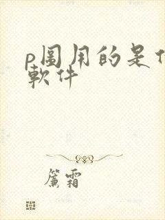 p图用的是什么软件