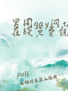 男同gay网站在线免费观看