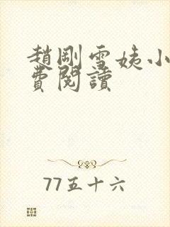 赵刚雪姨小说免费阅读