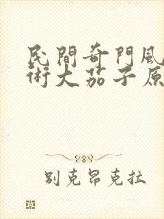 民间奇门风水秘术大茄子原版小说