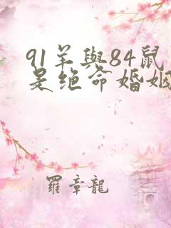 91羊与84鼠是绝命婚姻