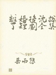 离婚后沈总后悔了短剧全集