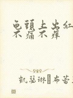 龟头上出红点点不痛不痒