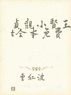 贞观小贤王txt全本免费