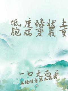 低度鳞状上皮细胞病变严重吗