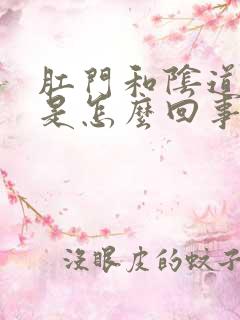 肛门和阴道口痒是怎么回事