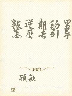 叛逆期的男孩子怎么去引导