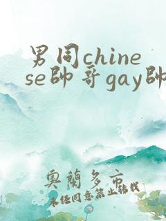 男同chinese帅哥gay帅男同志