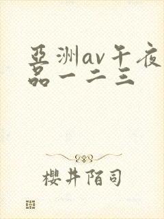 亚洲av午夜精品一二三