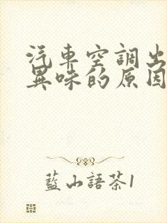 汽车空调出风有异味的原因