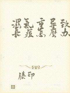 湿气重导致脸上长痘怎么办