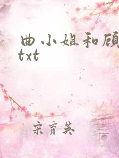 曲小姐和顾小姐txt