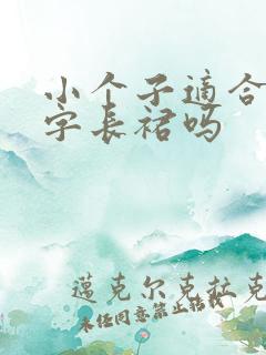 小个子适合穿a字长裙吗