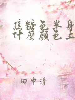 焦糖色半身裙配什么颜色上衣好看