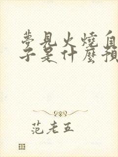 梦见火烧自家房子是什么预兆解梦