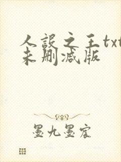人设之王txt未删减版