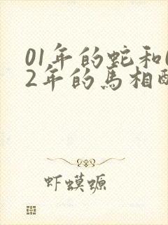 01年的蛇和02年的马相配