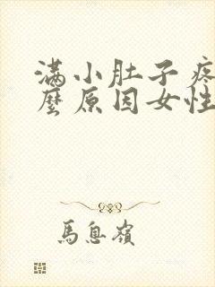 满小肚子疼是什么原因女性