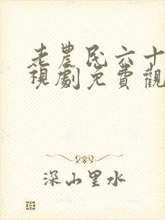 老农民六十集电视剧免费观看