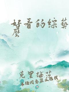 好看的综艺有什么