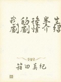 我的后半生电视剧剧情介绍