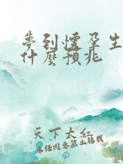 梦到怀孕生子是什么预兆