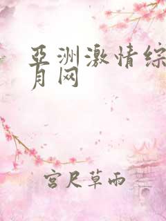 亚洲激情综合五月网