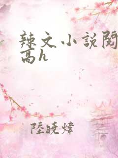 辣文小说阅读网高h