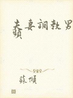 夫妻调教男奴视频