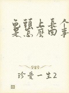 龟头上长个红斑是怎么回事