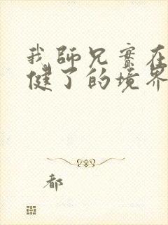 我师兄实在太稳健了的境界