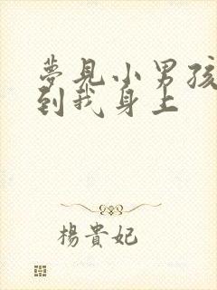 梦见小男孩撒尿到我身上