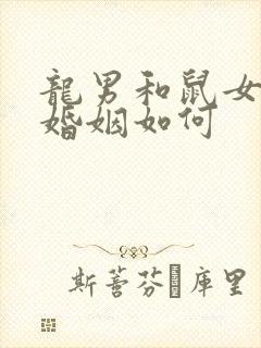 龙男和鼠女相配婚姻如何
