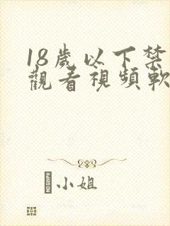 18岁以下禁止观看视频软件