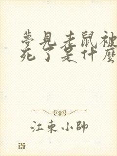 梦见老鼠被我打死了是什么征兆