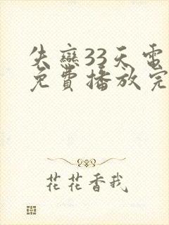 失恋33天电影免费播放完整版