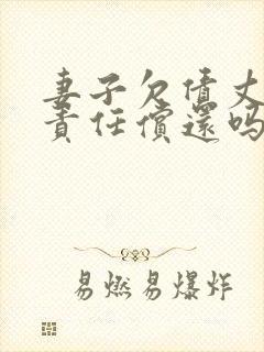 妻子欠债丈夫有责任偿还吗