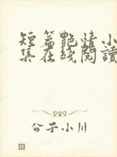 短篇艳情小说合集在线阅读