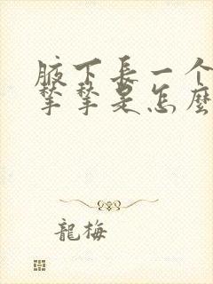 腋下长一个小肉揪揪是怎么回事