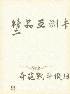 精品亚洲卡一卡二