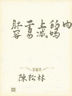 肚子上的肉很软容易减吗