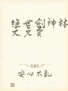 绝世剑神林辰全文免费