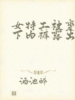 女特工被变态扒下内裤露出屁股