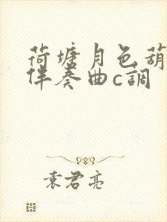 荷塘月色葫芦丝伴奏曲c调